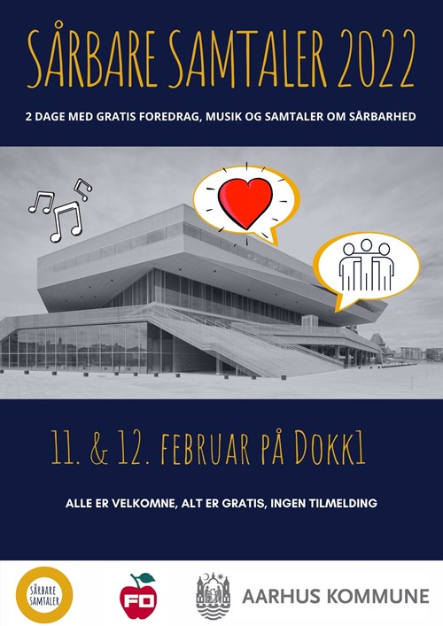 Sårbare samtaler 2022 - 11. og 12. februar på Dokk1