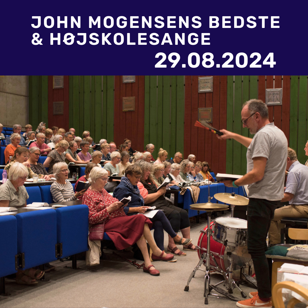 Aarhus synger sammen 29/8-24 John Mogensen